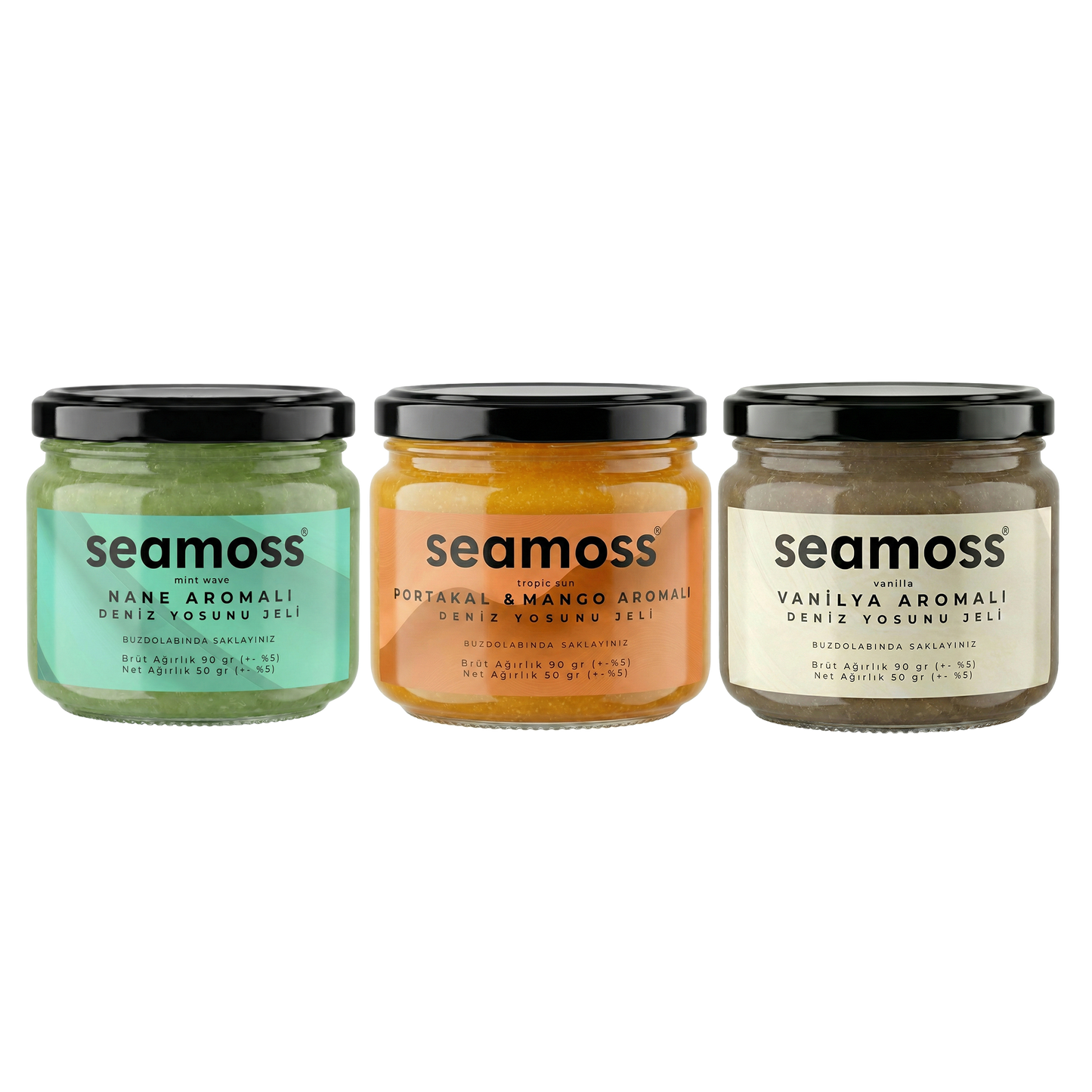 Sea Moss Özel Aromalı 3' Lü Deneme Kiti