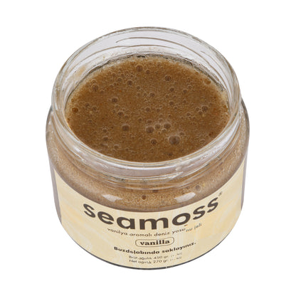 Seamoss Vanilya Aromalı Deniz Yosunu Jeli