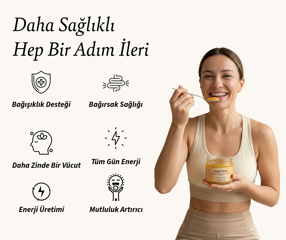 Seamoss Portakal & Mango Aromalı Deniz Yosunu Jeli Üçlü Paket