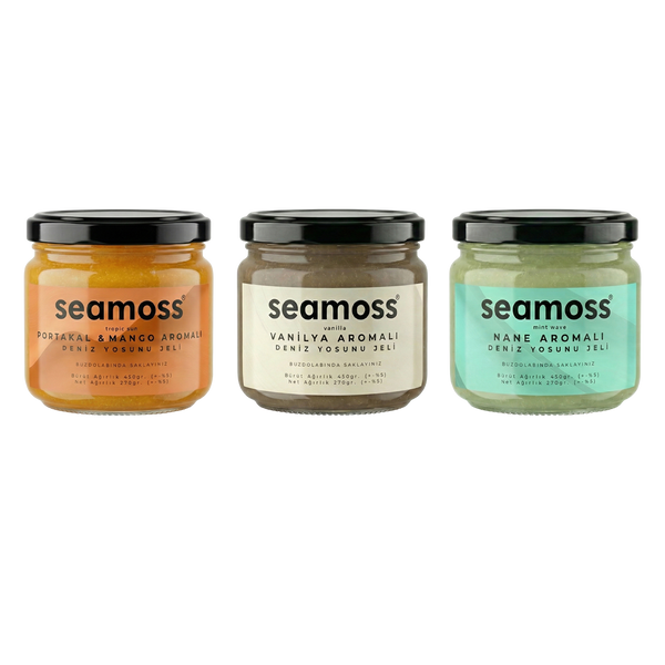 Sea Moss Özel Aromalı 3' Lü Deneme Kiti
