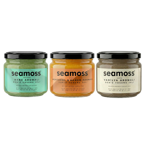 Sea Moss Özel Aromalı 3' Lü Deneme Kiti