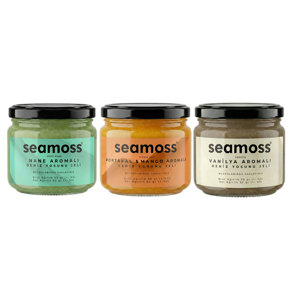Sea Moss Özel Aromalı 3' Lü Deneme Kiti