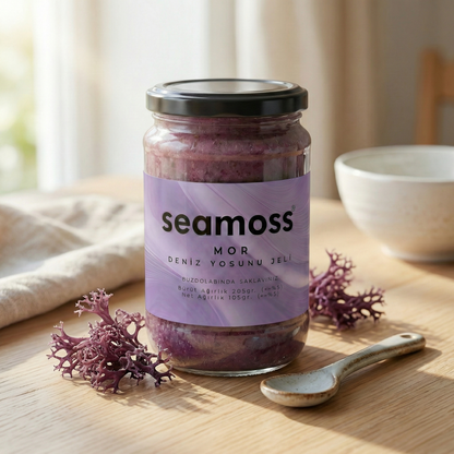 Seamoss Mor Deniz Yosunu Jeli