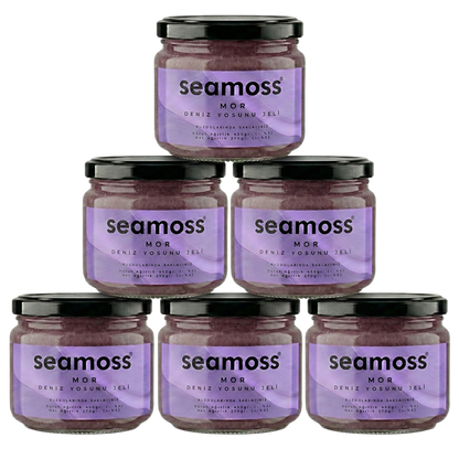 Seamoss Mor Deniz Yosunu Jeli Altılı Paket