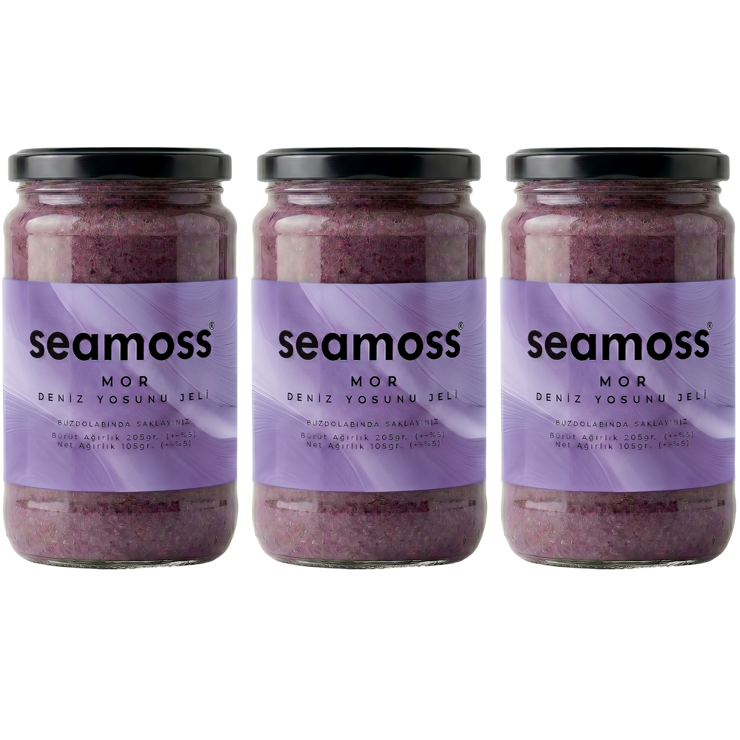 Seamoss Mor Deniz Yosunu Jeli