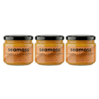 Seamoss Portakal & Mango Aromalı Deniz Yosunu Jeli Üçlü Paket