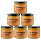 Seamoss Portakal & Mango Aromalı Deniz Yosunu Jeli Altılı Paket