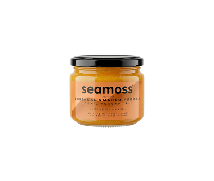 Seamoss Portakal & Mango Aromalı Deniz Yosunu Jeli