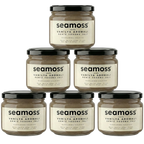 Seamoss Vanilya Aromalı Deniz Yosunu Jeli Altılı Paket