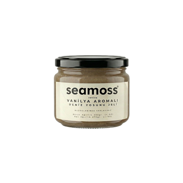 Seamoss Vanilya Aromalı Deniz Yosunu Jeli